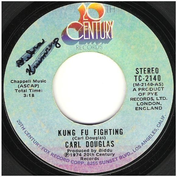 Douglas, Carl / Kung Fu Fighting | 20th Century TC-2140 | Single, 7" Vinyl | September 1974