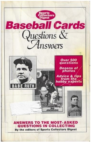 Brecka, Jon / Baseball Cards - Questions + Answers | Krause Publications | Book | 1990