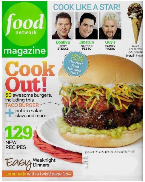 Food Network / Cook Out! | Magazine | June 2010