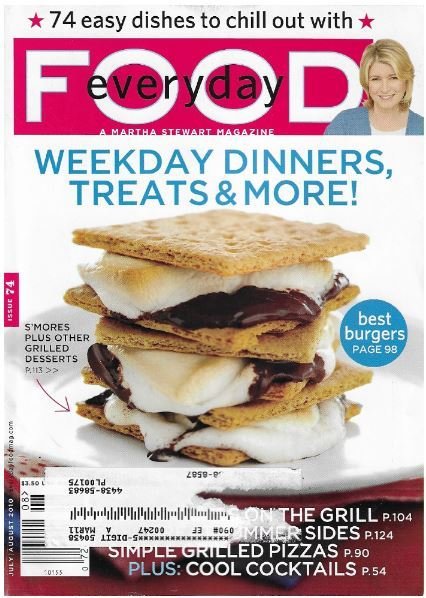 Everyday Food / Weekday Dinners, Treats + More | Magazine | July-August 2010