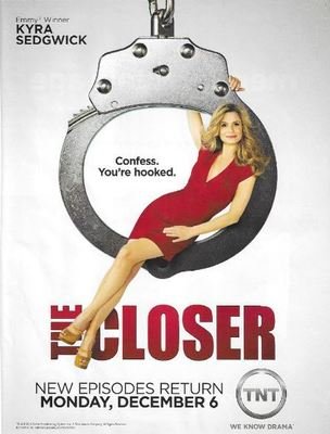 Sedgwick, Kyra / The Closer - Confess. You&#39;re Hooked. | November 2010