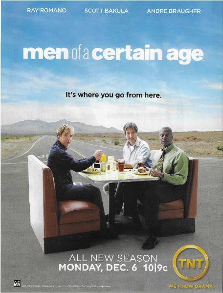 Romano, Ray / Men of a Certain Age - It's Where You Go From Here | Magazine Ad | November 2010