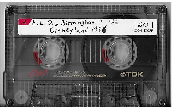Electric Light Orchestra / Birmingham, England (NEC) | Live Cassette | March 1986