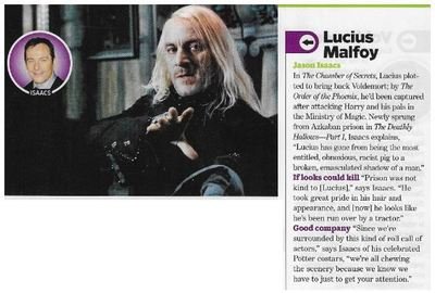 Isaacs, Jason / As Lucius Malfoy (2010) / Harry Potter