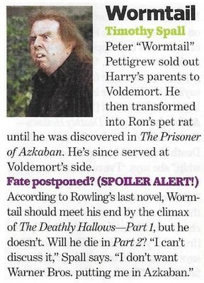 Spall, Timothy / As Wormtail (2010) / Harry Potter