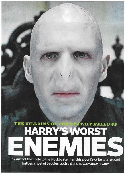 Fiennes, Ralph / As Voldemort (2010) / Harry Potter