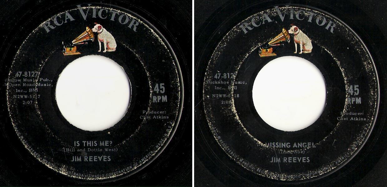 Reeves, Jim / Is This Me? (1963) / RCA Victor 47-8127 (Single, 7&quot; Vinyl)