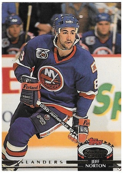 Norton, Jeff / New York Islanders | Stadium Club #324 | Hockey Trading Card | 1992-93