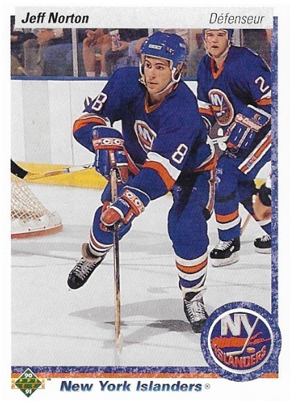 Norton, Jeff / New York Islanders | Upper Deck #386 | Hockey Trading Card | 1990-91 | Canada