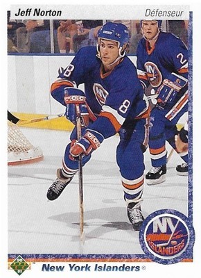 Norton, Jeff / 1990-91 New York Islanders | Upper Deck #386 | Canada
