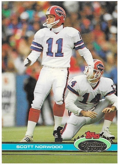 Norwood, Scott / Buffalo Bills | Stadium Club #40 | Football Trading Card | 1991