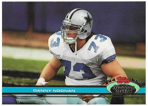 Noonan, Danny / Dallas Cowboys | Stadium Club #375 | Football Trading Card | 1991