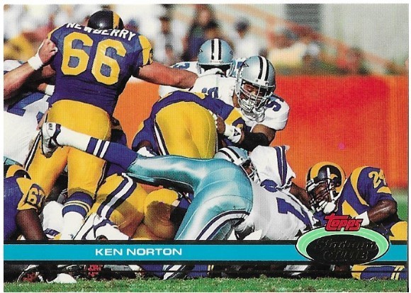 Norton, Ken / Dallas Cowboys | Stadium Club #207 | Football Trading Card | 1991