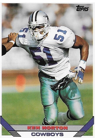 Norton, Ken / Dallas Cowboys | Topps #323 | Football Trading Card | 1993