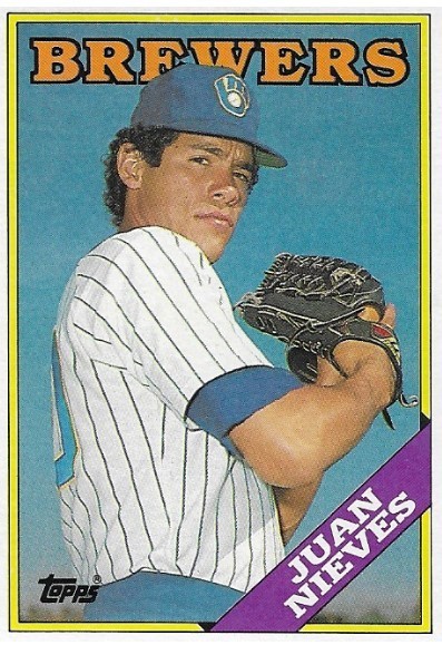 Nieves, Juan / 1988 Milwaukee Brewers | Fleer #515