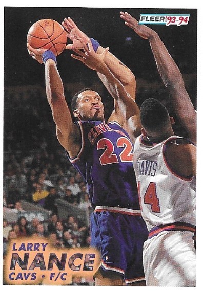 Nance, Larry / Cleveland Cavaliers | Fleer #38 | Basketball Trading Card | 1993-94