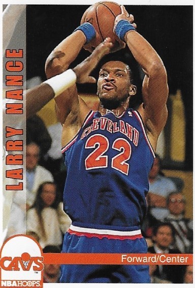 Nance, Larry / Cleveland Cavaliers | NBA Hoops #42 | Basketball Trading Card | 1992-93