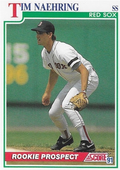 Naehring, Tim / 1991 Boston Red Sox | Score #356 | Rookie Prospect