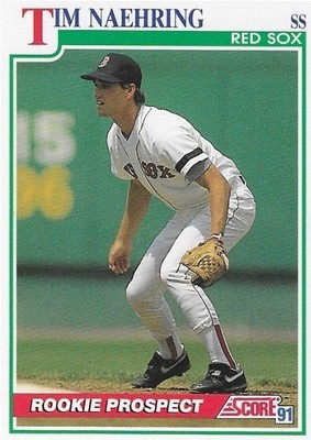 Naehring, Tim / 1991 Boston Red Sox | Score #356 | Rookie Prospect