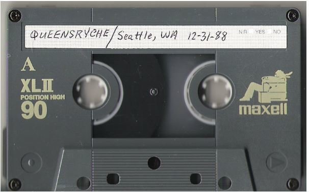 Queensryche / Seattle, WA - December 31, 1988