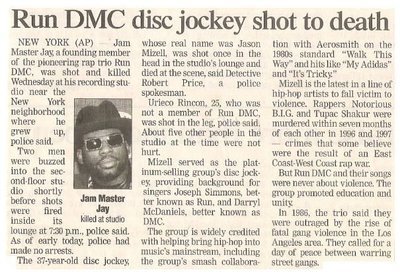 Run-DMC / Run-DMC Disc Jockey Shot to Death / 2002