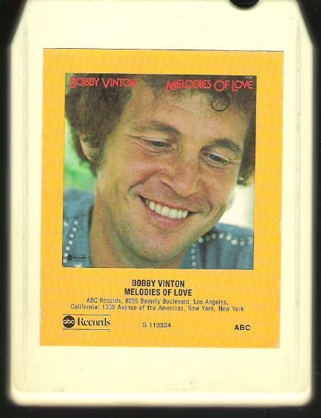 Vinton, Bobby / Melodies Of Love / ABC S-113334 / White Shell  - 1974