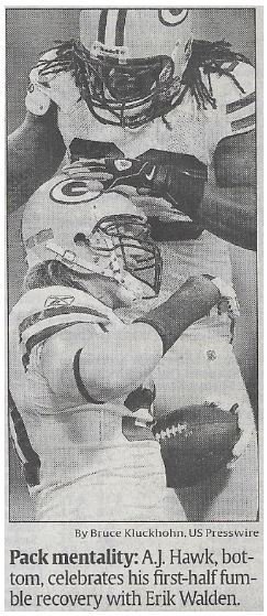 Hawk, A.J. / Pack Mentality / Green Bay Packers / 2010