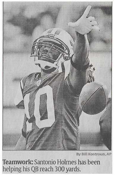 Holmes, Santonio / Teamwork / New York Jets / 2010