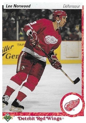 Norwood, Lee / 1990-91 Detroit Red Wings | Upper Deck #78 | Canada