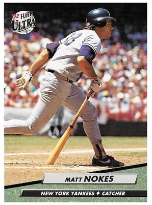 Nokes, Matt / 1992 New York Yankees | Ultra #107