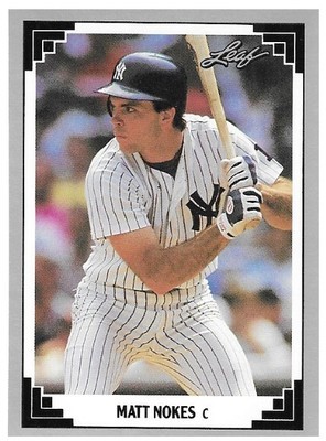 Nokes, Matt / 1991 New York Yankees | Leaf #89