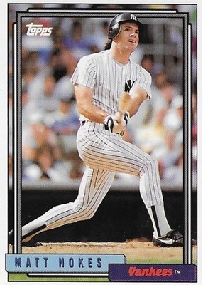 Nokes, Matt / 1992 New York Yankees | Topps #748