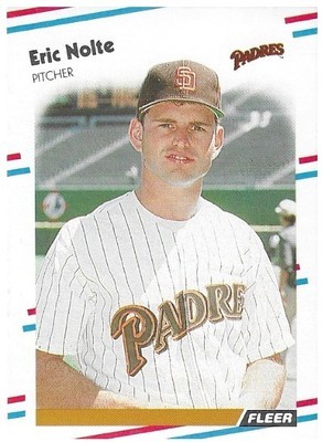 Nolte, Eric / 1988 San Diego Padres | Fleer #593