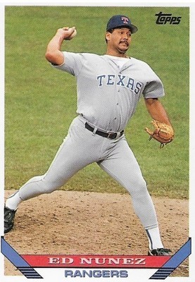 Nunez, Ed / 1993 Texas Rangers | Topps #19