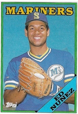 Nunez, Ed / 1988 Seattle Mariners | Topps #258