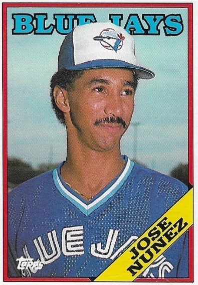 Nunez, Jose / 1988 Toronto Blue Jays | Topps #28