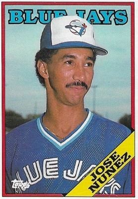 Nunez, Jose / 1988 Toronto Blue Jays | Topps #28