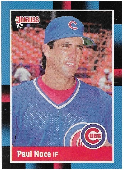 Noce, Paul / 1988 Chicago Cubs | Donruss #315