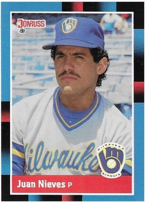 Nieves, Juan / 1988 Milwaukee Brewers | Donruss #126