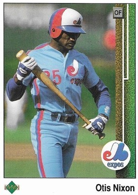 Nixon, Otis / 1989 Montreal Expos | Upper Deck #480