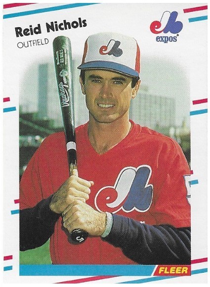 Nichols, Reid / 1988 Montreal Expos | Fleer #191