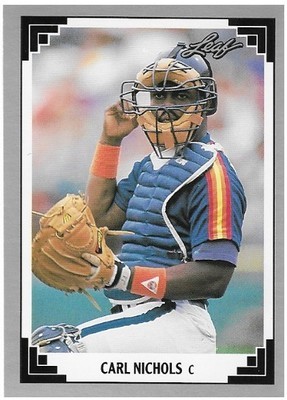 Nichols, Carl / 1991 Houston Astros | Leaf #217