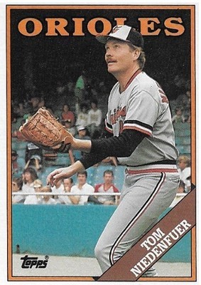 Niedenfuer, Tom / 1988 Baltimore Orioles | Topps #242