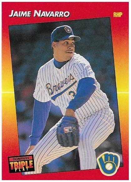 Navarro, Jaime / 1992 Milwaukee Brewers | Triple Play #188