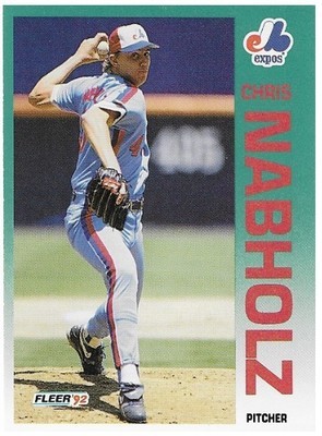 Nabholz, Chris / 1992 Montreal Expos | Fleer #487