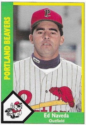 Naveda, Ed / 1990 Portland Beavers | CMC #567 | Pacific Coast League