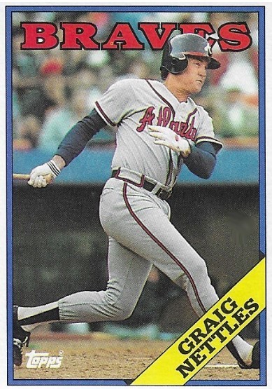 Nettles, Graig / 1988 Atlanta Braves | Topps #574