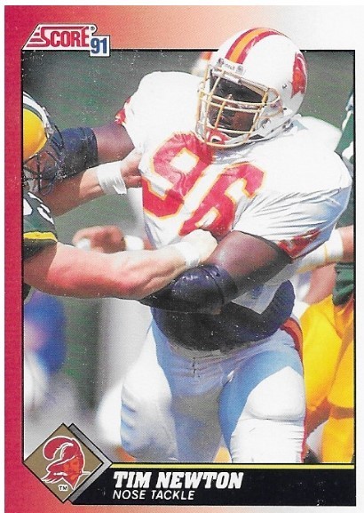 Newton, Tim / 1991 Tampa Bay Buccaneers | Score #119