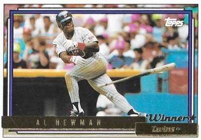 Newman, Al / 1992 Minnesota Twins | Topps #146 | Gold Winners