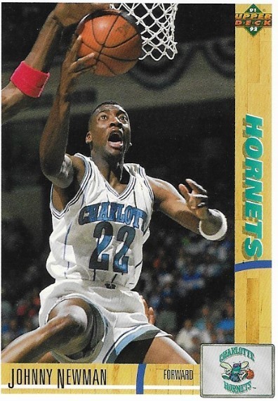 Newman, Johnny / 1991-92 Charlotte Hornets | Upper Deck #268